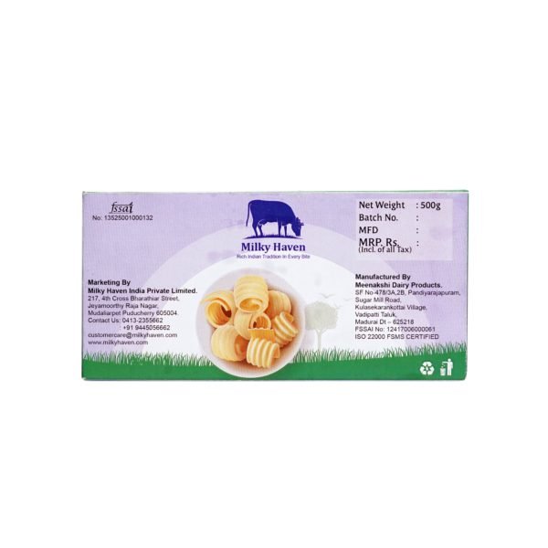 Milky Haven Unsalted Butter - 500Grams - Image 4