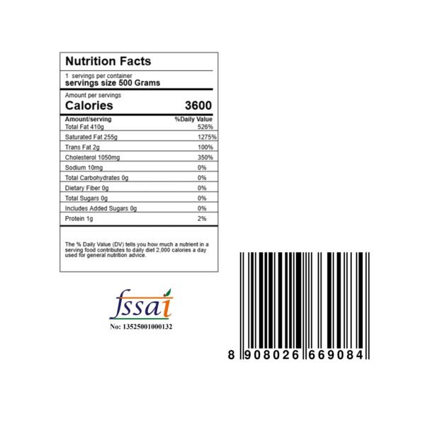 Milky Haven Unsalted Butter - 500Grams - Image 6