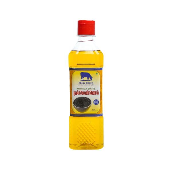 Milky Haven Chekku nallennai - Cold Pressed Gingelly/Sesame Oil - Image 2