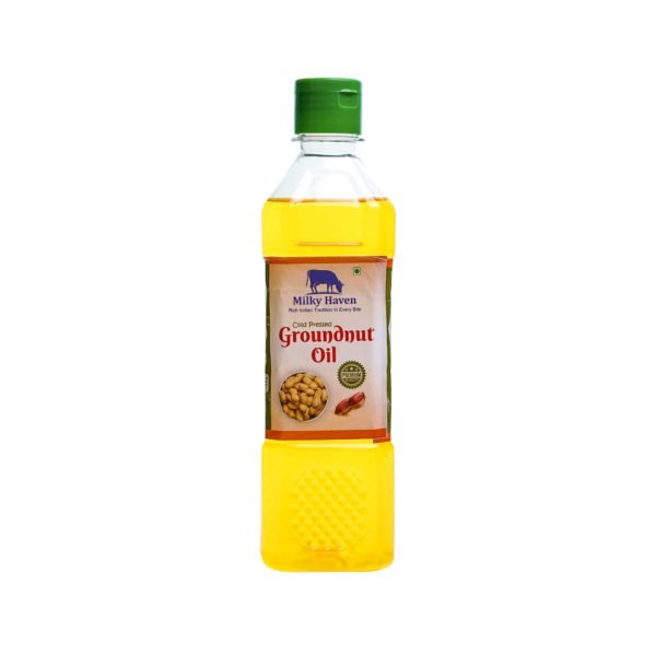 Milky Haven Chekku Kadalai Ennai - Cold Pressed Groundnut Oil