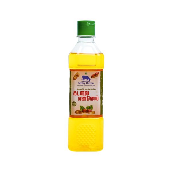 Milky Haven Chekku Kadalai Ennai - Cold Pressed Groundnut Oil - Image 2